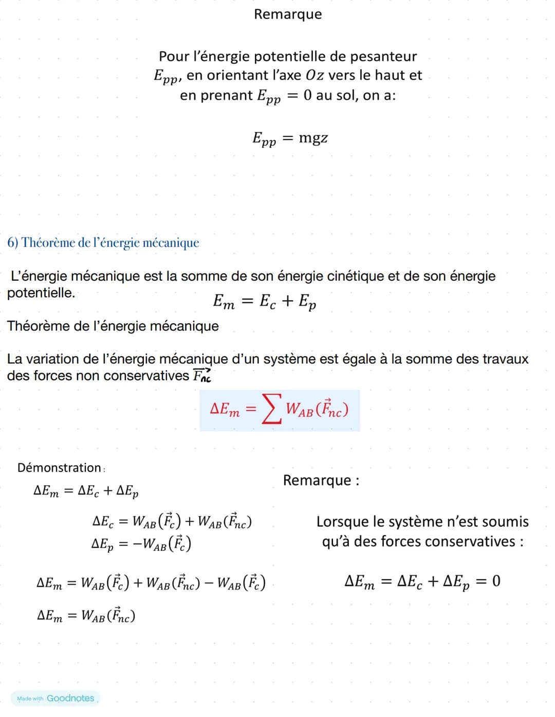 # Chapitre 10
Aspects énergétiques des phénomènes
mécaniques
1) Energie cinétique
C'est l'énergie que possède un corps du fait de son mouv