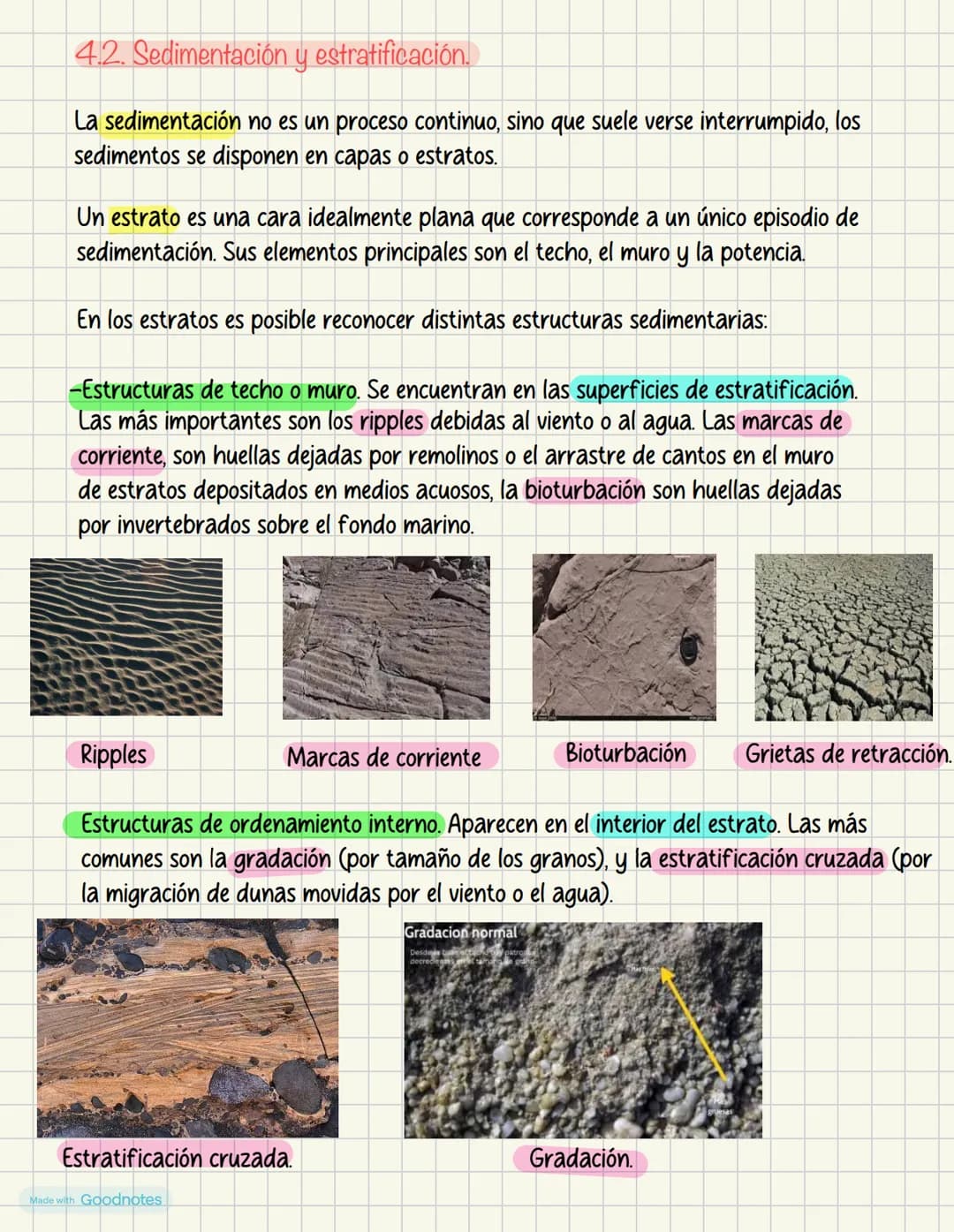 # Procesos geológicos externos
2.LA METEORIZACIÓN
La meteorización es la alteración o descomposición que experimentan las rocas cerca de
l
