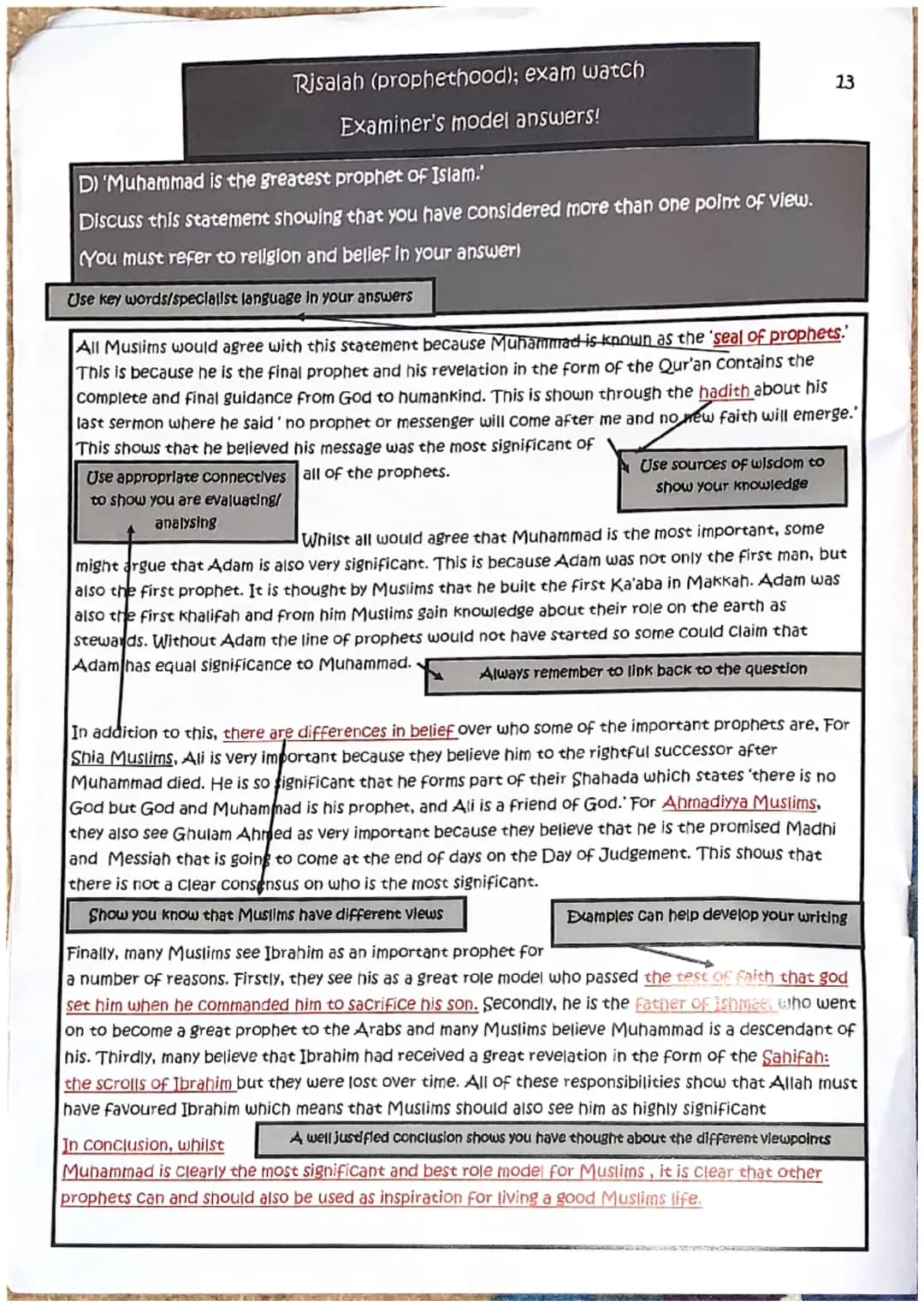Examiner's really amazing revision guide.
Everything you need and a little bit more!
GCSE
Revision Guide
Route A
Component 3: Islam
Eduga
