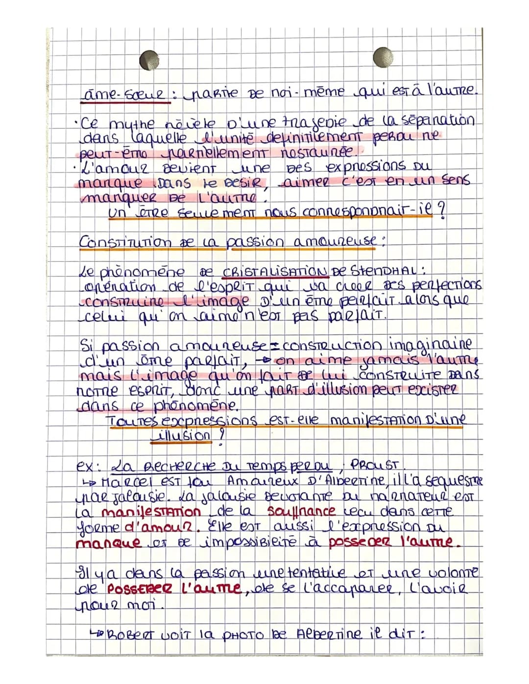 HLP 1 LES METAMORPHOS ES
DU Moi
LE MOPOURRAIT ōme Definit PAR JUN SENTIMENT ET
une connaissance du sujet PAR lui même. auquel
il ACCEDE PAR