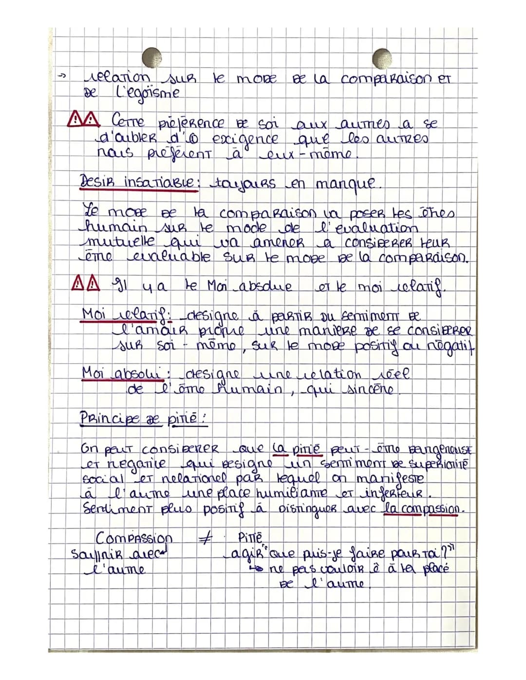 HLP 1 LES METAMORPHOS ES
DU Moi
LE MOPOURRAIT ōme Definit PAR JUN SENTIMENT ET
une connaissance du sujet PAR lui même. auquel
il ACCEDE PAR