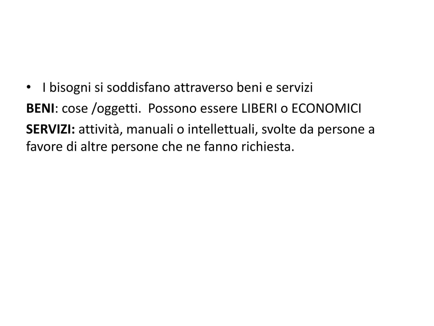 ECONOMIA POLITICA
CLASSE 1^
A.S. 2022-23 ECONOMIA POLITICA
L'economia politica studia le attività
economiche finalizzate a soddisfare i
bis