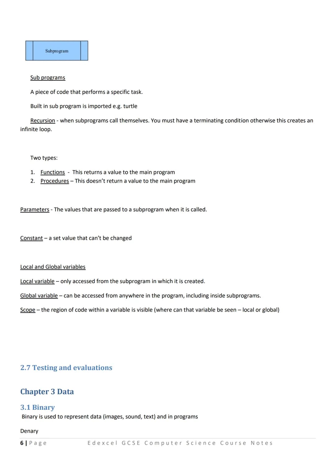 Chapter 1 Problem Solving
1.1 Algorithms
An algorithm is a set of steps that defines how a task is to be performed.
An algorithm is succe