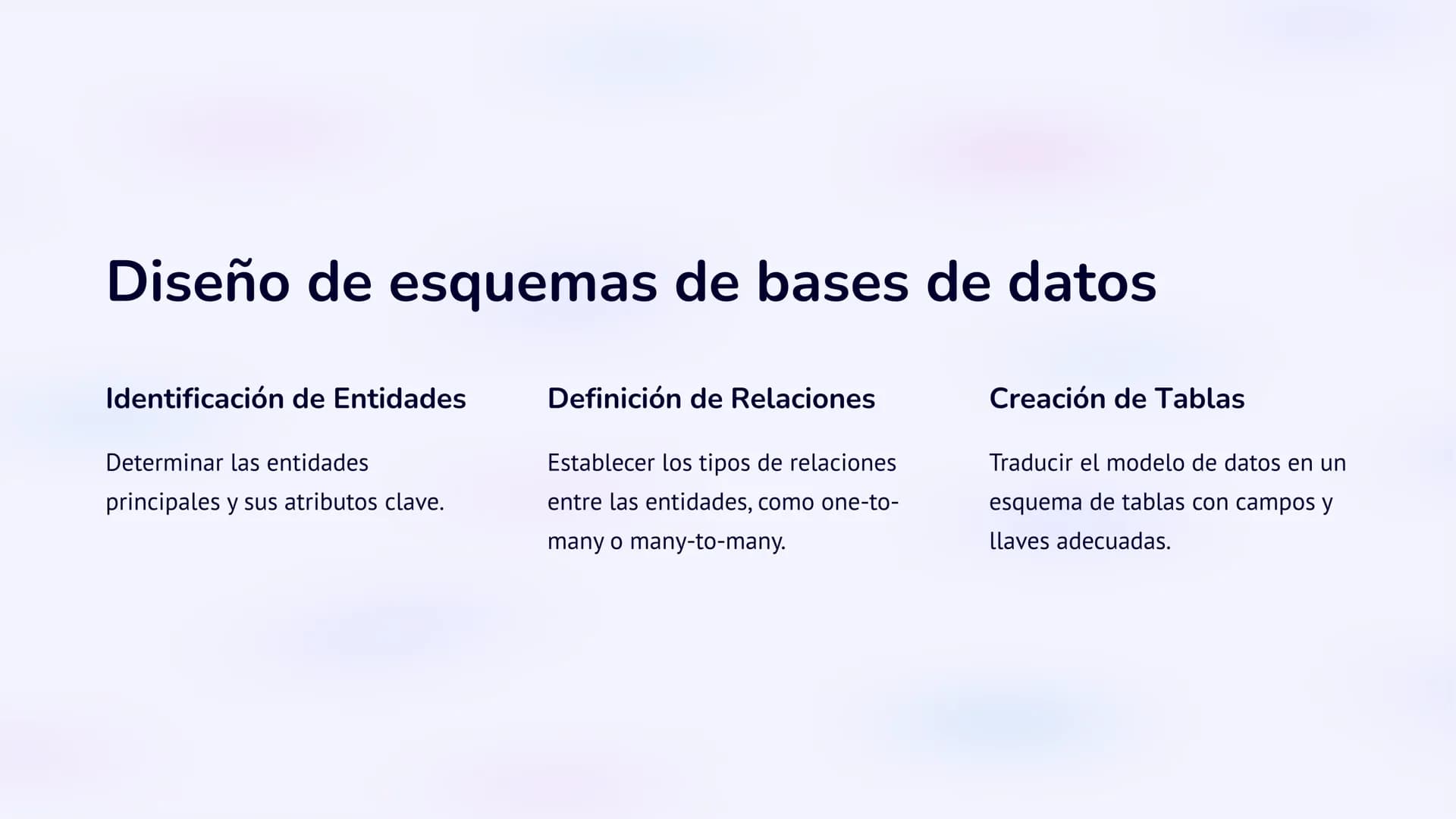 # Bases de Datos
Relacionales: Diseño,
implementación y
consultas
Las bases de datos relacionales son sistemas de gestión de
información po