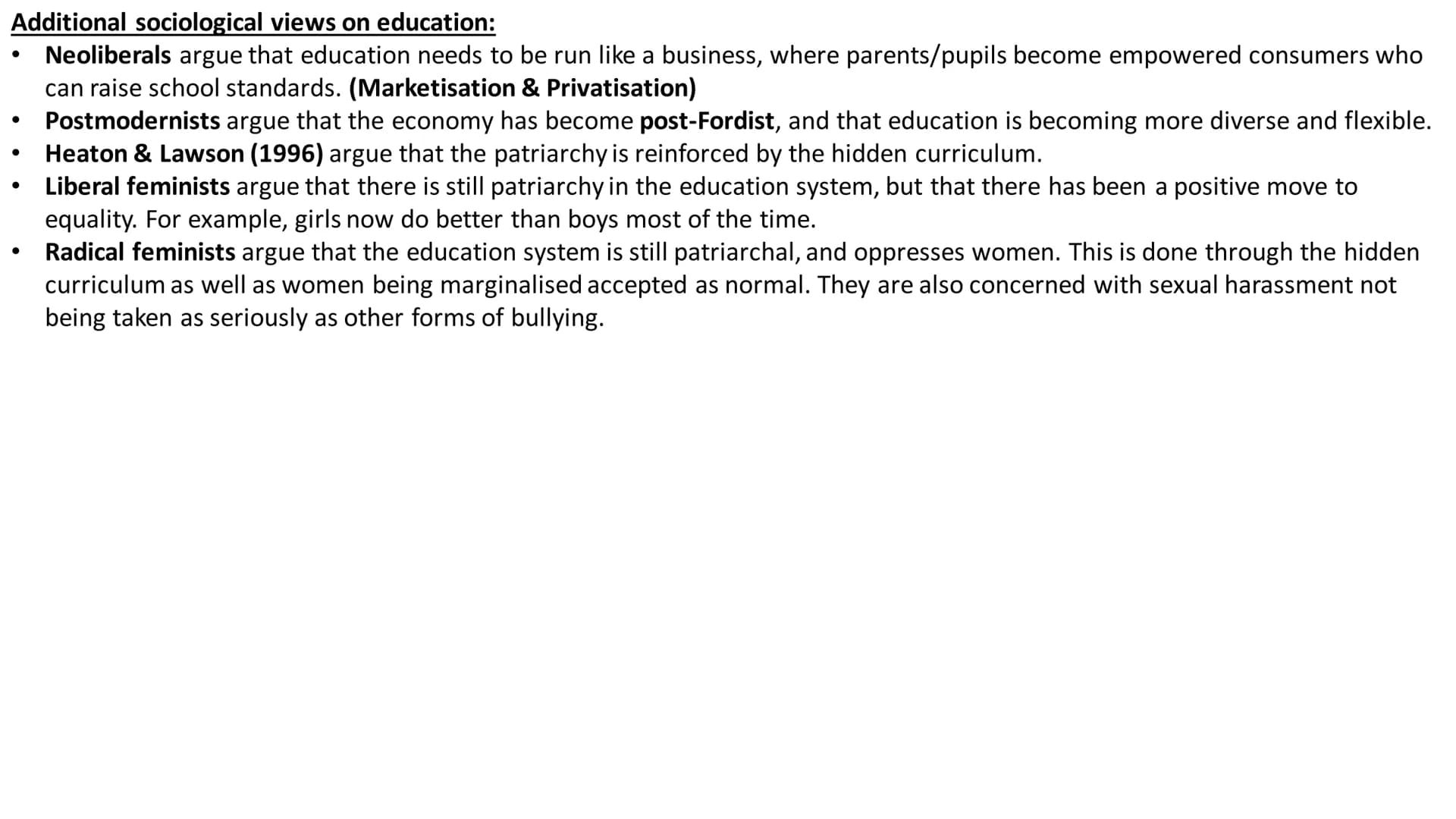 Education- full topic revision # Sociological perspectives on
## education # Durkheim- Solidarity and skills
Solidarity-
* Is necessary