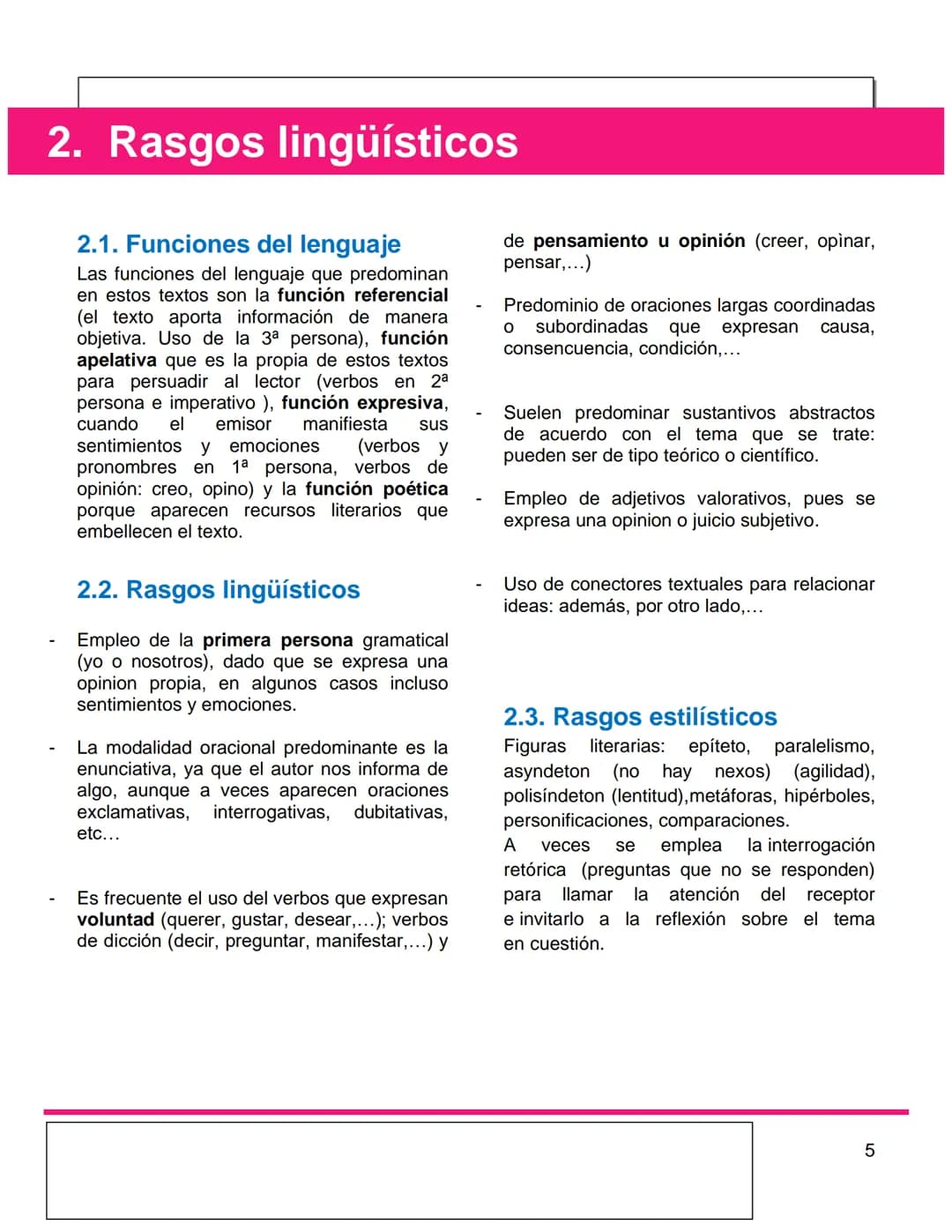 יויוין
# EL TEXTO
## ARGUMENTATIVO
Los artículos de opinión
4º ESO, 1º BACH Y 2º
BACH
2022-2023 # Contenidos
1. LOS TEXTOS
ARGUMENTATIVOS