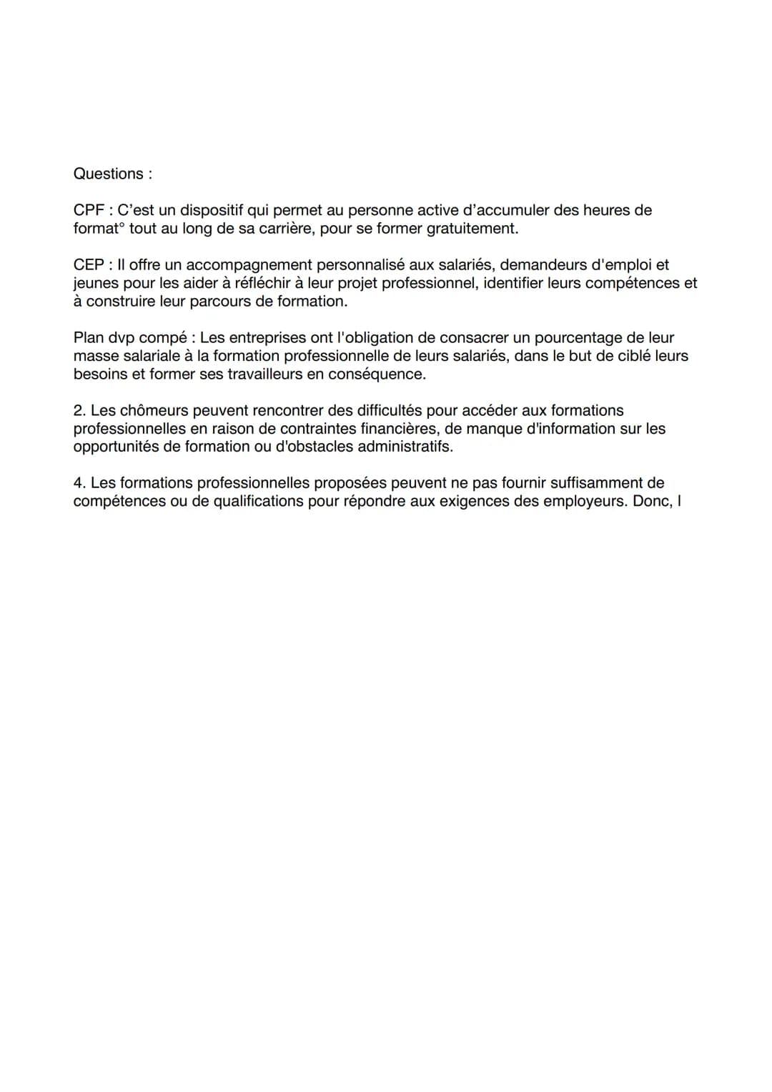 Grand oral SES:
Les politiques de formation professionnelle en France sont-elles efficaces pour lutter contre le
chômage ?
1. Mesures
2. P