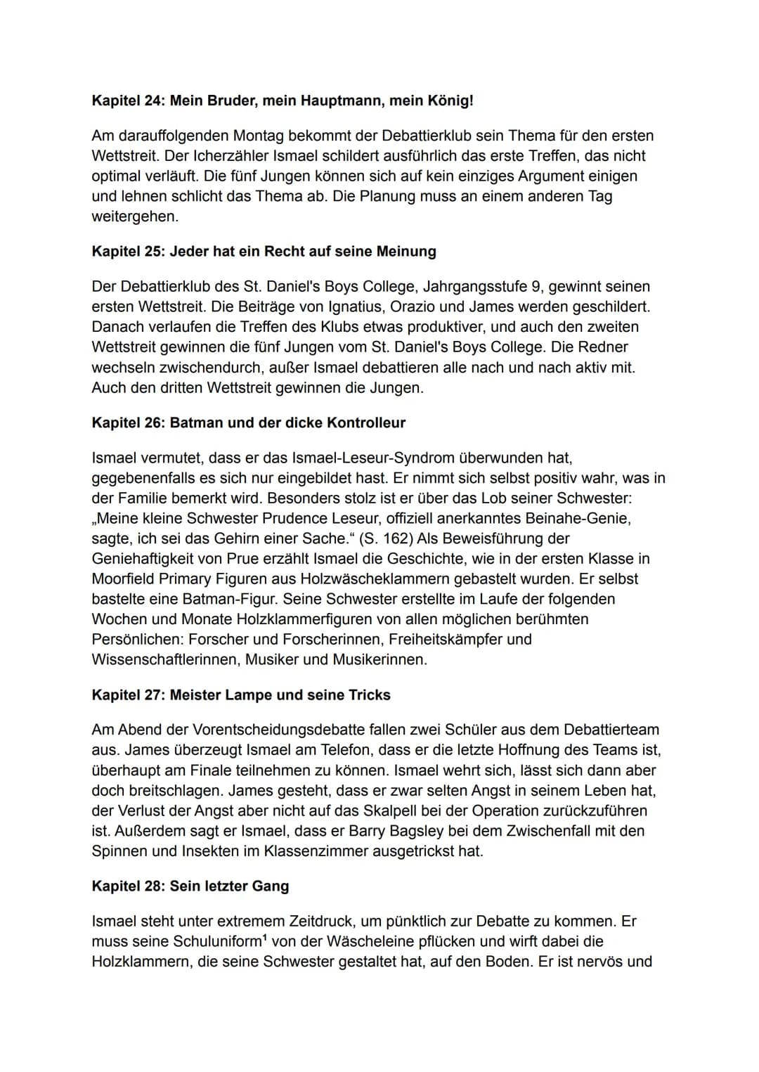 # Nennt mich nicht Ismael
Inhaltsangabe/Zusammenfassung
2006 erschien der Jugendroman „Don't Call Me Ishmael!" des australischen Autors
Mi