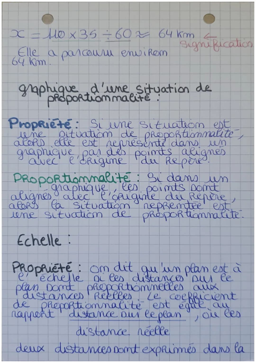 # Maths
De finition
Deux grandeurs somt
Proportionnelles ai, quand on
nultiplie e'une pas un membre
I authe est multiplice par le mêmé
mom