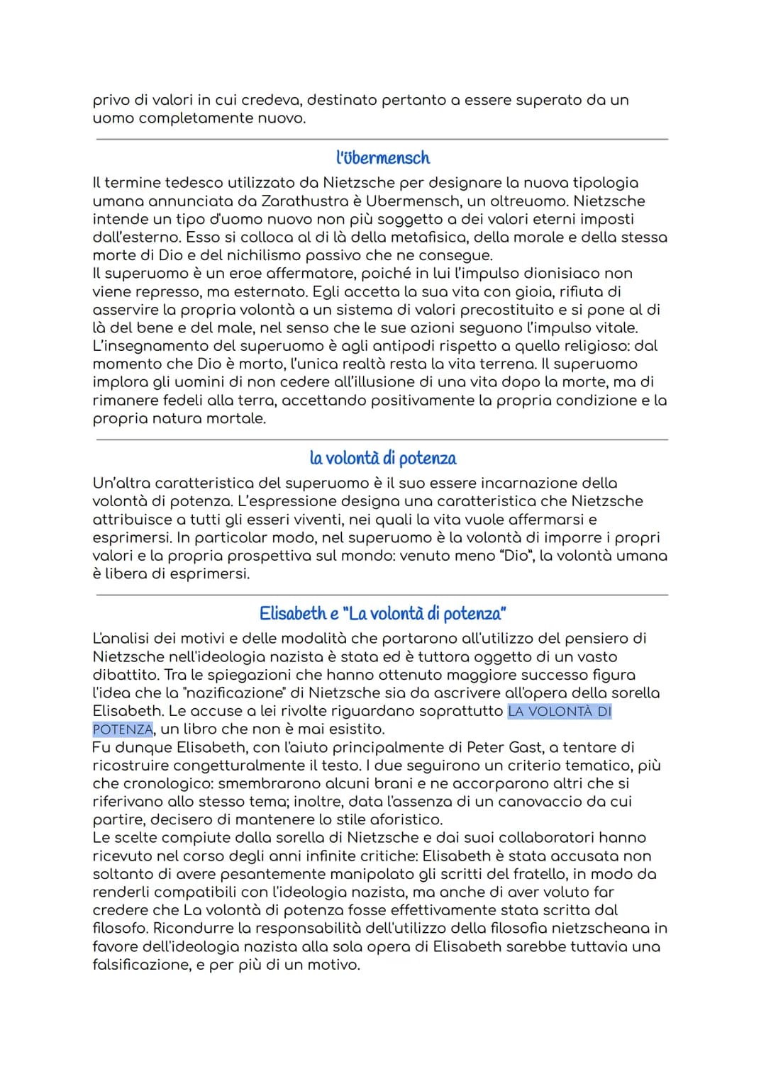 # Friedrich Nietzsche
le fasi del pensiero e della produzione
La produzione di Nietzsche viene divisa in 4 periodi contraddistinti da dei