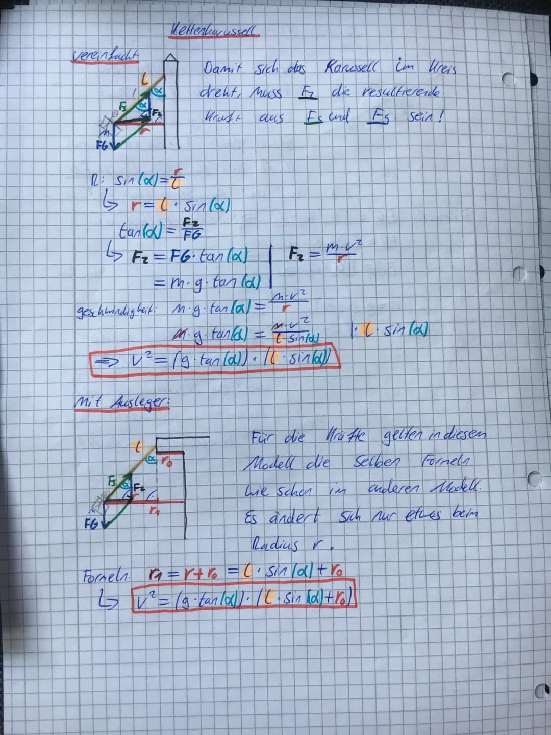 FH
FNAFN
FHFG
Schiefe Ebene
Wenn sich ein Körper aut
einer Schieten Ebene nach
unten Bewegt, dan ist die
Gewichts hraft EG che resultierend