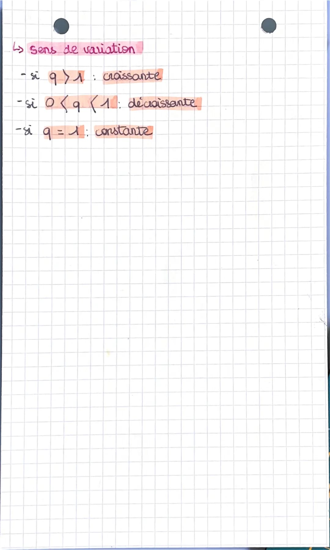 # Les suites
math
A Suite authmétique:
- une suite arithmétique il est une suite defini
par son premier terme Mo (ai lui) et une
relation