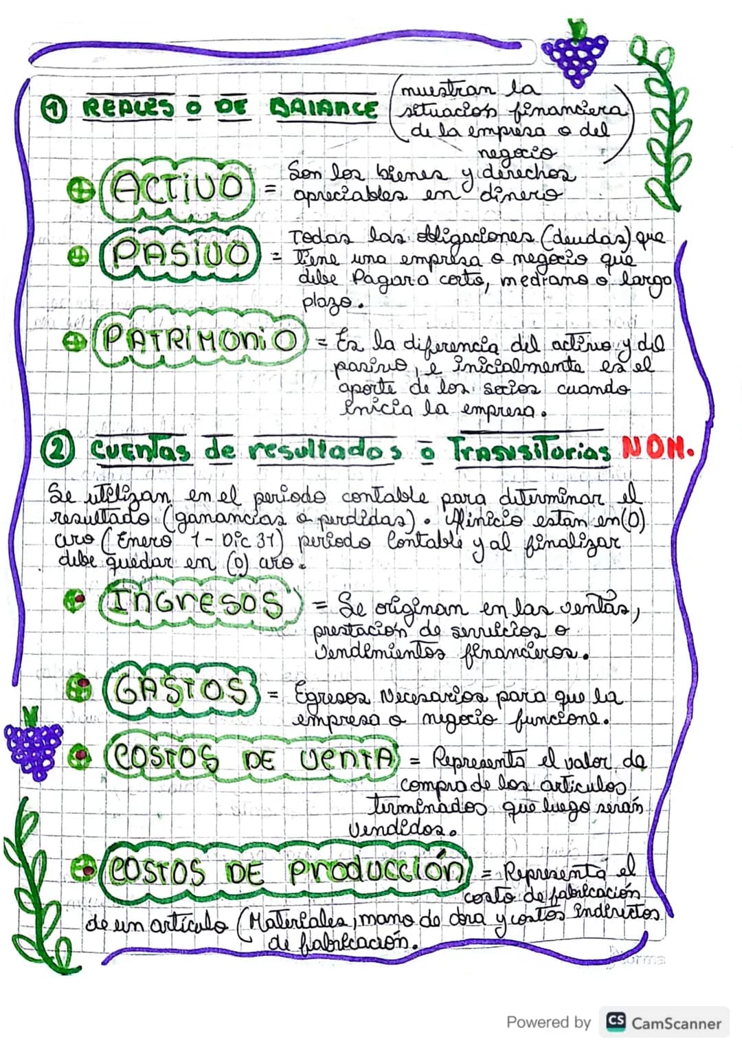 MAA
# conceptos contables
## Funda mentales
1 CONTABiliono = Es un Sistemes que
permite recoger la información que se genera en
una empres