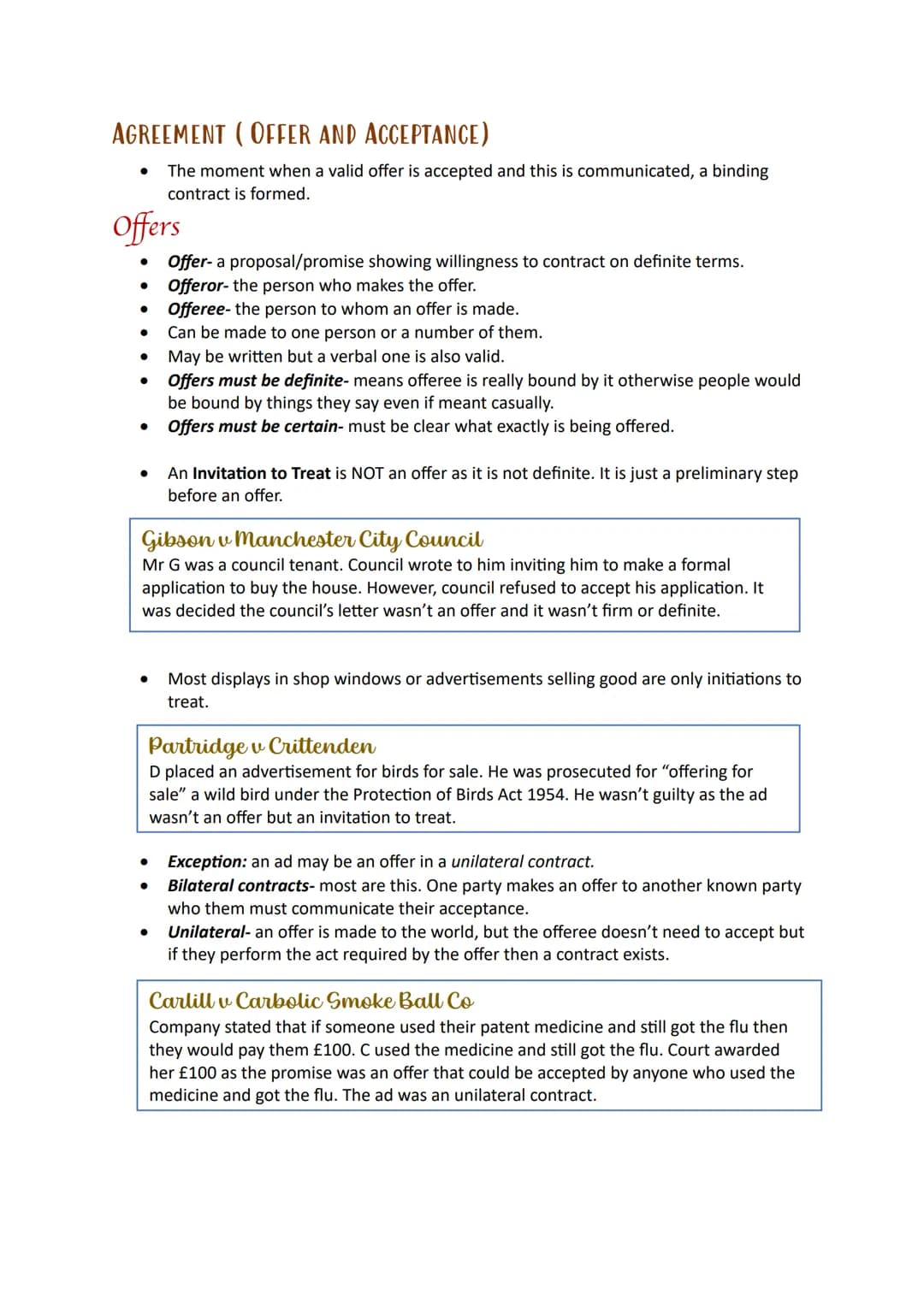 # Contract
# Formation # INTRODUCTION
* Definition of a Contract- an agreement which is binding in law/ one that the court
will enforce.