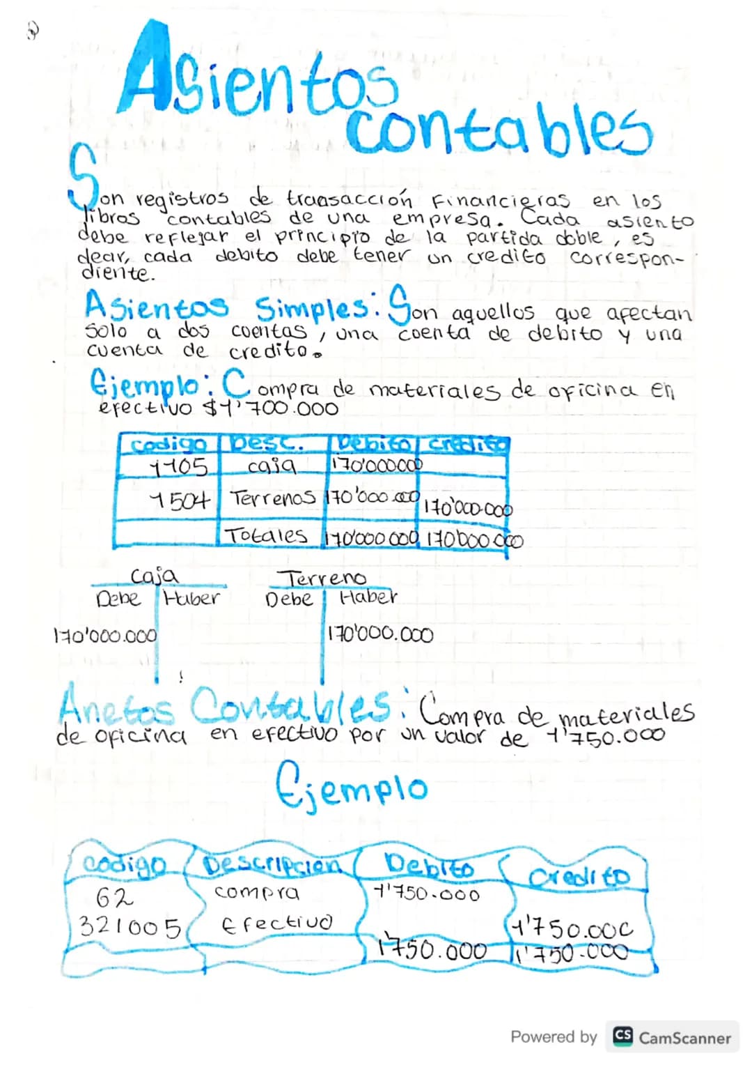 # Asiento contables
Son
on registros de transacción Financieras en los
libros contables de una empresa. Cada asiento
debe reflejar el princ