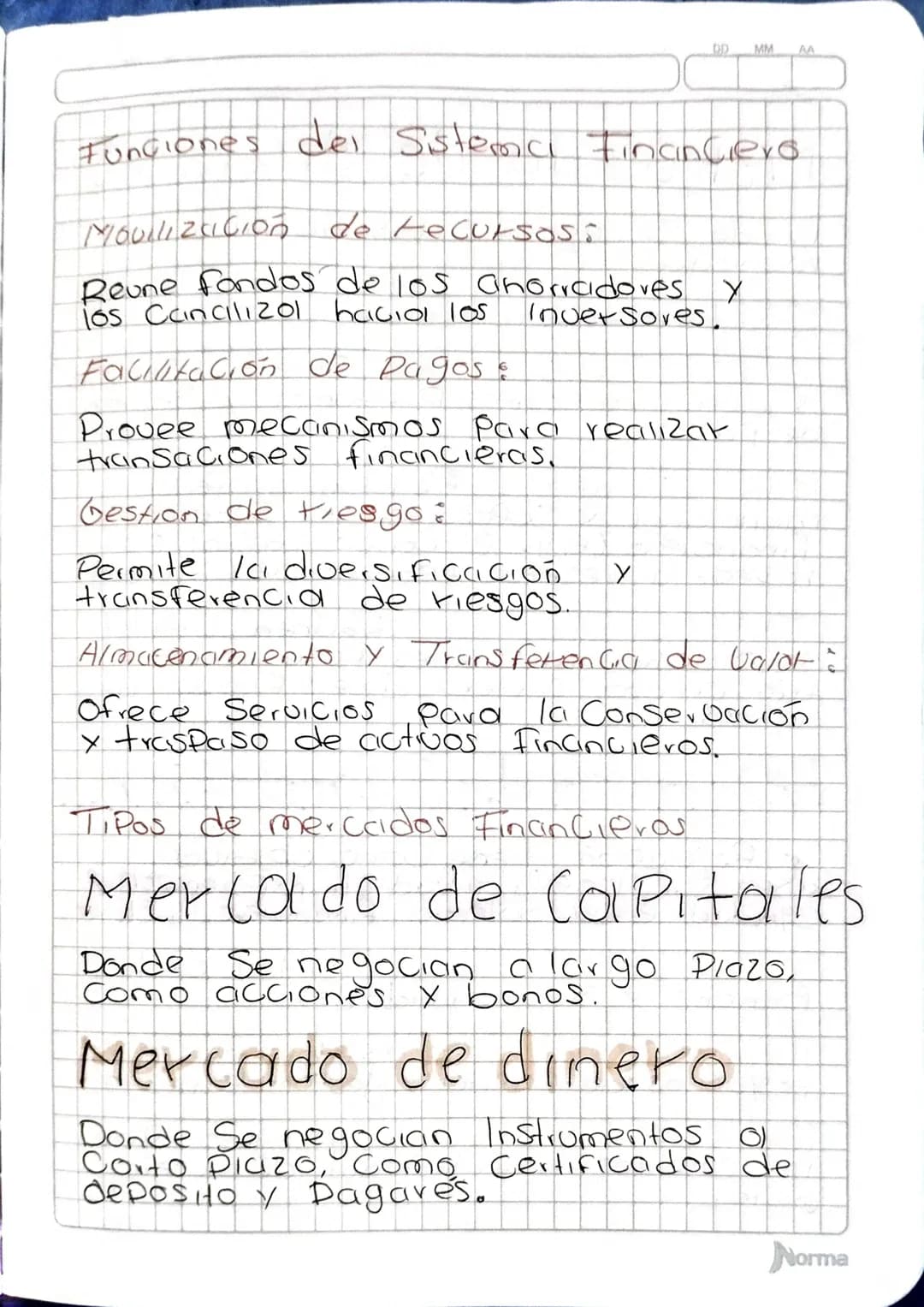 DD MA
componentes delt
Sistema financiero
Instituciones Financieras:
Bancos
Cooperativas de Creditos
Compañias de Seguros
Fondos de Pensio