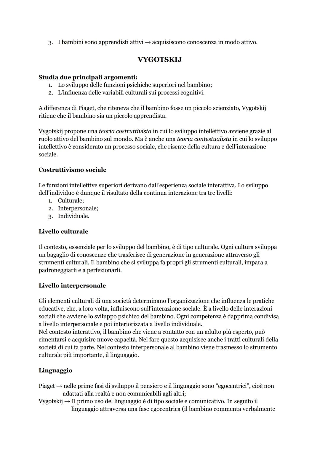 # PIAGET
La conoscenza umana può essere considerata come un organo biologico della mente →
l'acquisizione della conoscenza può essere un pr