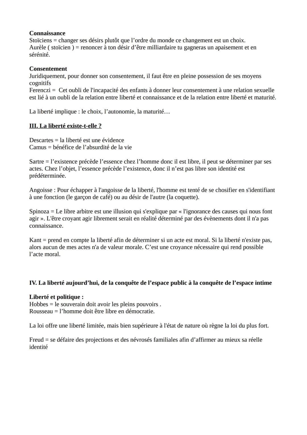 Philosophie Notions
1.La conscience
I. Def et problématique
Conscience: entité du psychisme humain grâce à laquelle nous rentrons en cont
