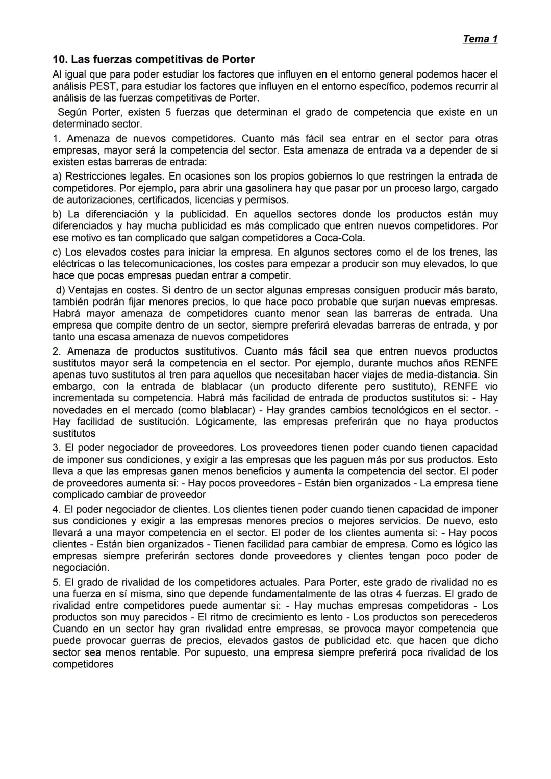 # Tema 1
# LA EMPRESA Y EL EMPRESARIO
1. Definición de empresa.
Podemos decir que una empresa es un conjunto organizado de factores de pr