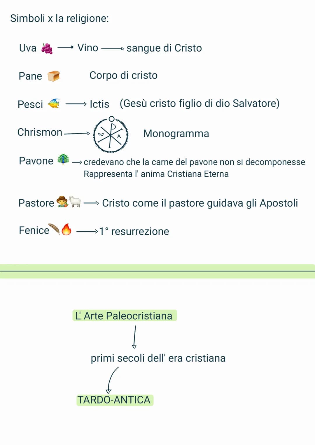 # Arte Paleocristiana
Cristianesimo
unici eredi della
mentalità romana
nel 380 con Editto
di Tessalonica
↓
religione ufficiale dell'imp