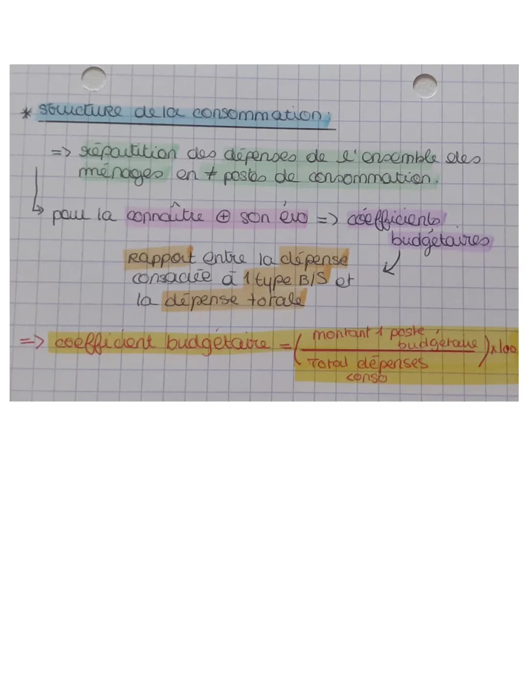 ④
UTILISATION DU REVENU DES
MENAGES
=> besoins illimités mais ressources limitées
↳ choix utilisat Revenu dispo
↳ besoins conso
↳ conso im