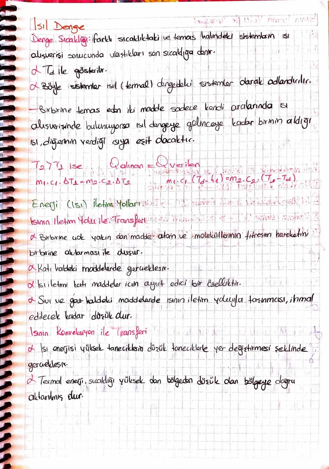-Isı ve Sıcaklık-
Sıcaklık: Maddeyi duşturan taneciklerin ortalama kinetik enerjisi de ilgili
bir büyüklüktür.
f Sıcaklık enerji değildir.