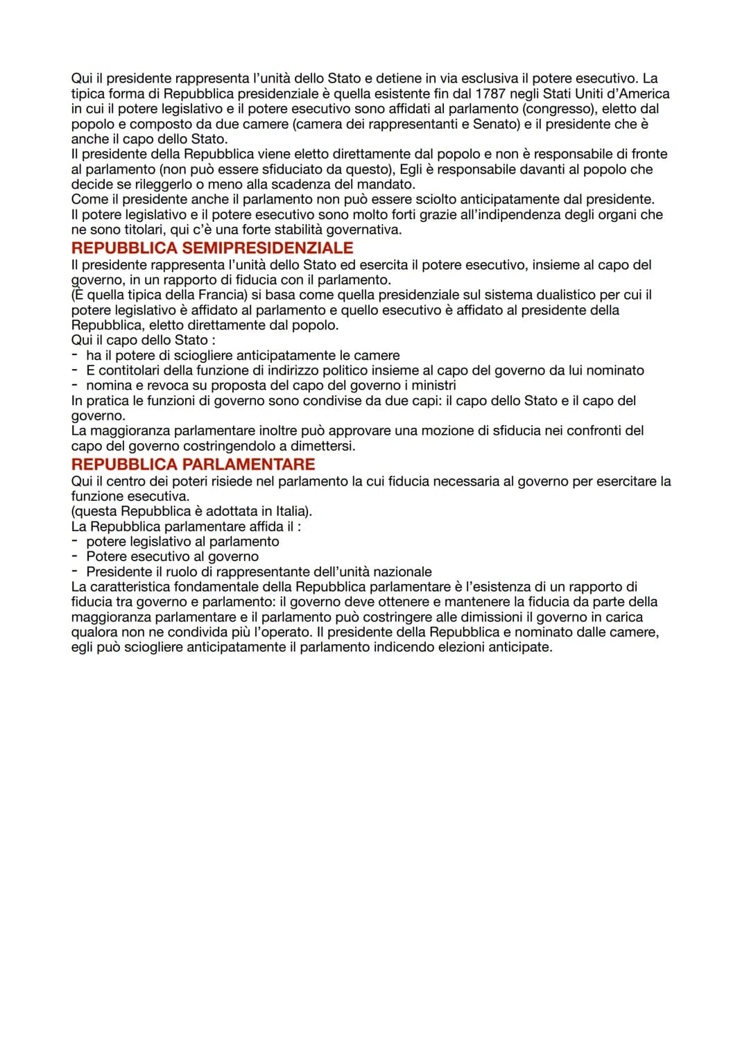 # LE FORME DI GOVERNO
E le forme di governo ci consentono di esaminare il modo in cui sono organizzati i rapporti tra gli
organi costituzio