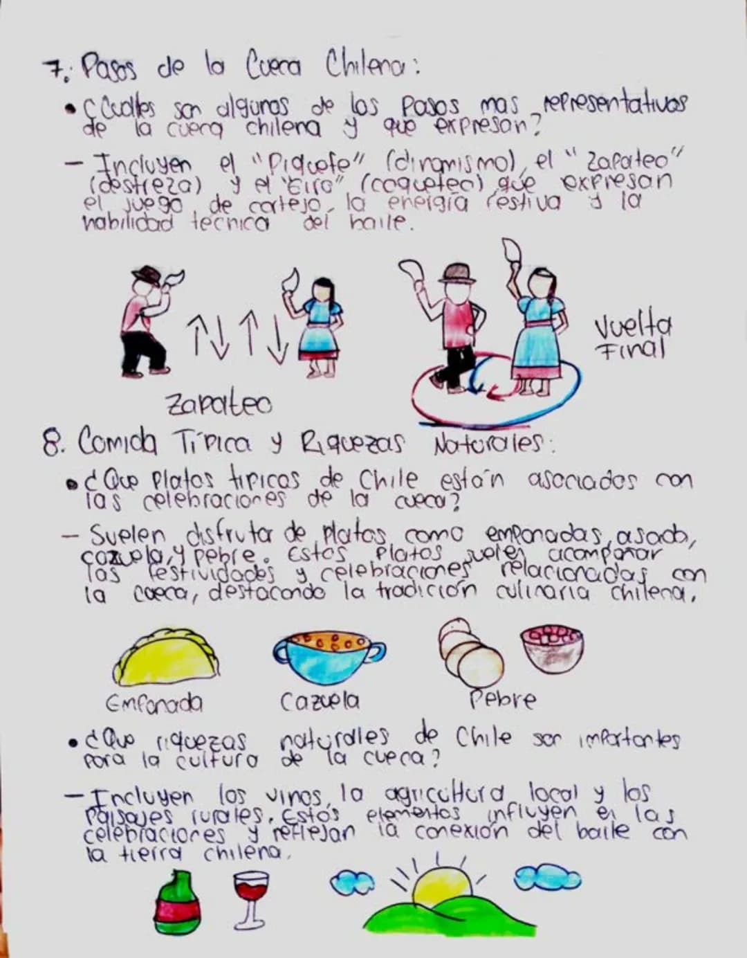 # Taller: Chile y la Cueca Chilera
1. ¿Que es la Cueca Chilena?
- La Cueca es una danza de parejas sueltas mixtas
de bailarines con parive