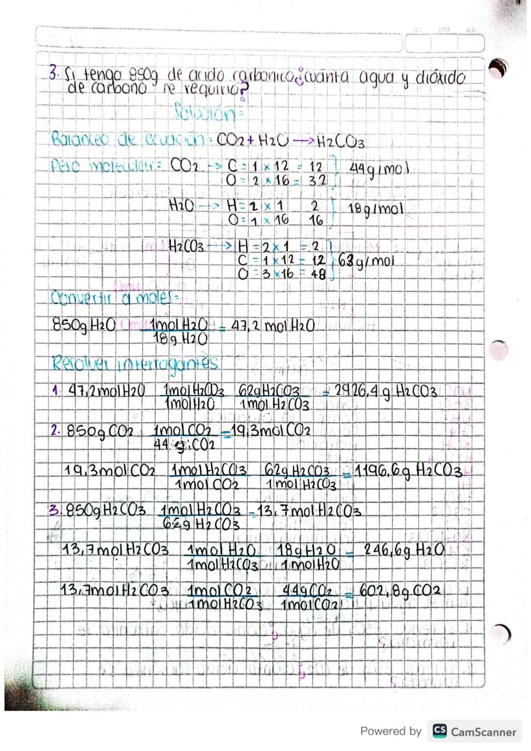 DD
MM AA
3 02 2023
# EstequioMCTRIQ
PASO 1= Escribir la ecuación química
Paso 2: Balancear la ecuación
Paso 3: Hallar los pesos moleculare