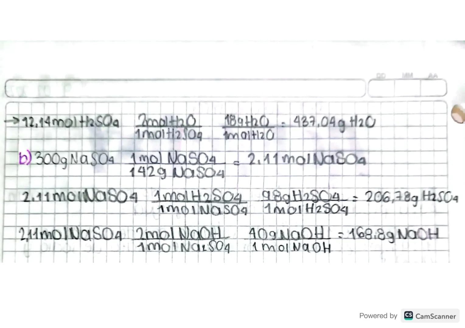 DD
MM AA
3 02 2023
# EstequioMCTRIQ
PASO 1= Escribir la ecuación química
Paso 2: Balancear la ecuación
Paso 3: Hallar los pesos moleculare