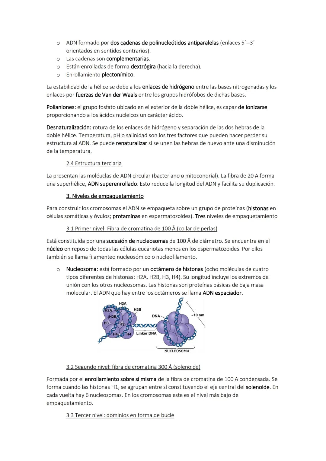 # TEMA 5. Los ácidos nucléicos
1. Formación de los ácidos nucléicos
Los ácidos nucleicos son polímeros formados por nucleótidos. Su nombr