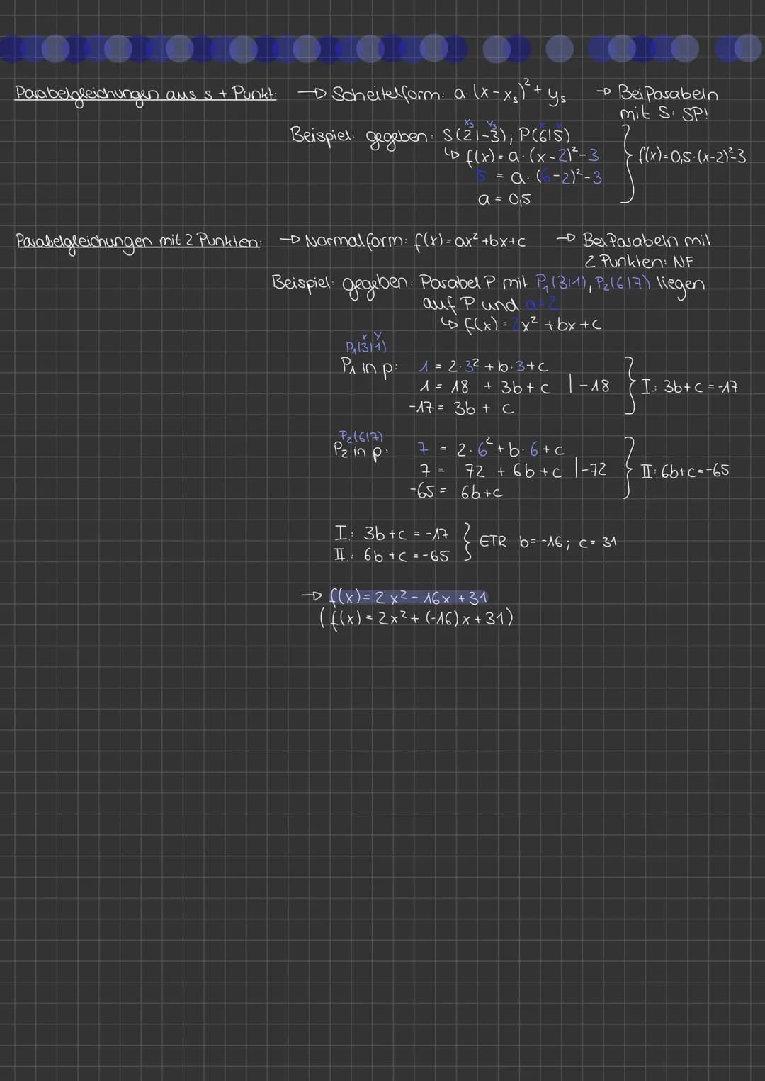 # quadratische Funktionen
Normalparabel:
-D Formel: y = x²
Wetetabelle
X-2-15-1005 1 1,5 2
Y 42,2100121224
Lo ausrechnen:
y=x2
y=224
Sch