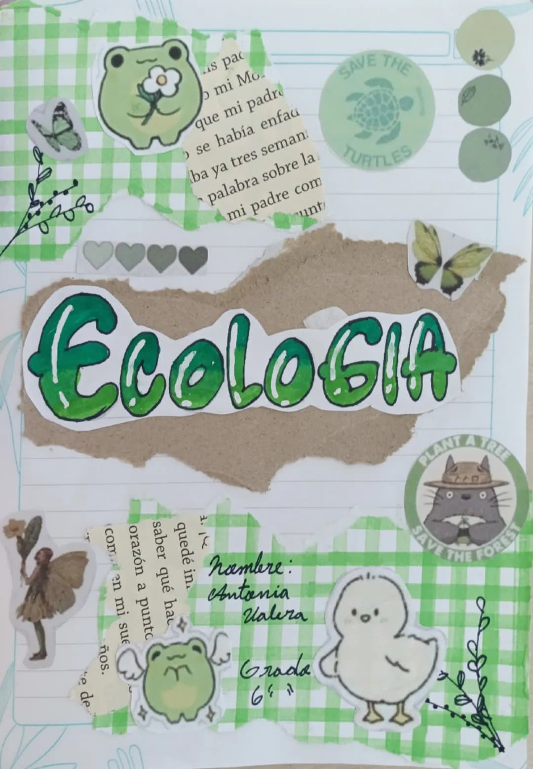 is pac
mi Mo.
que mi padre
se había enfau
ba ya tres seman
palabra sobre la
mi padre com
unt
SAVE THE
TURTLES
EcoLoGIA
com en mi sue
orazón