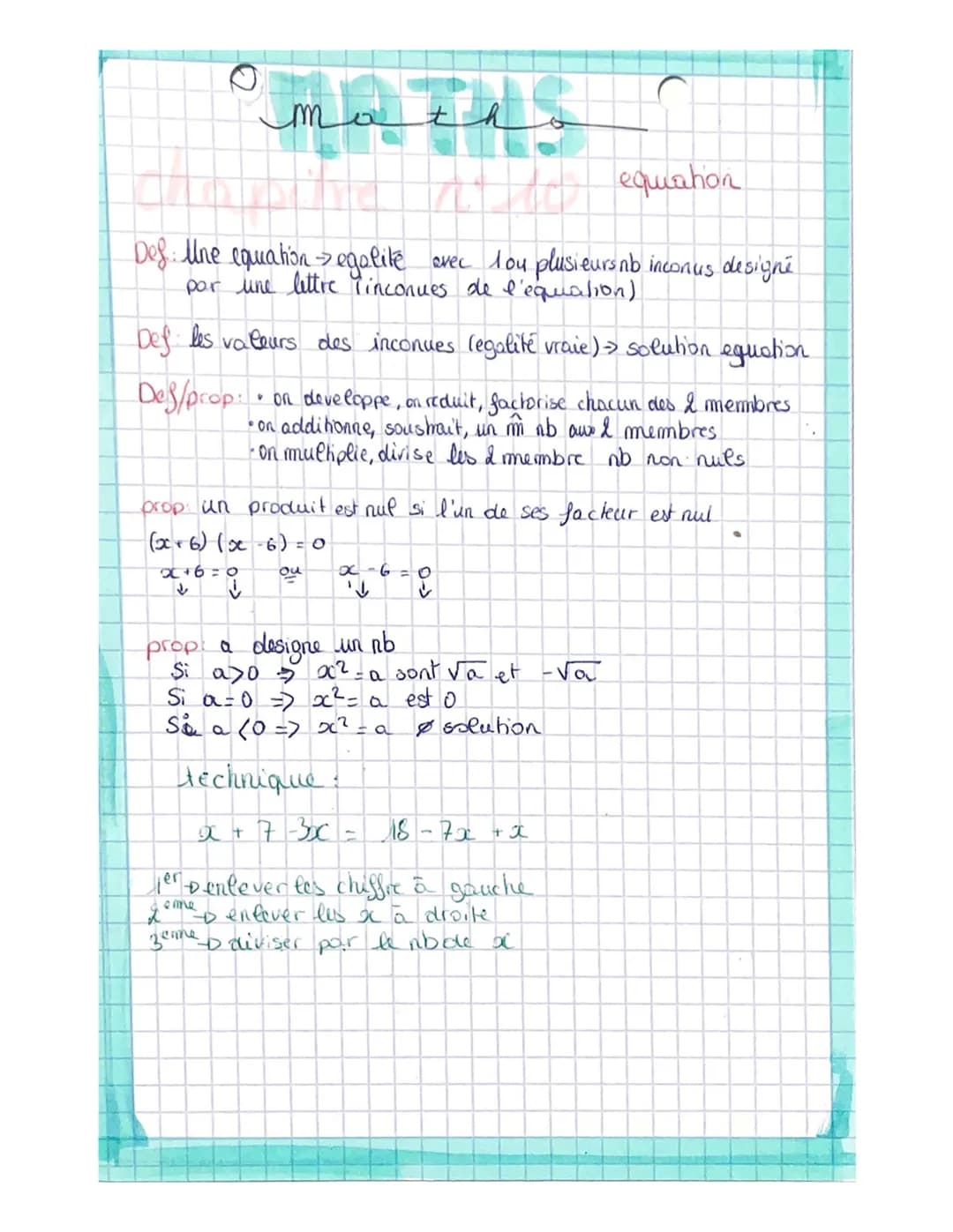 wo ont to
Mise
Cmaths
Arithmetique
Des: a multiple de d = a = bxk
bdiviseur de a
Is multiple de 5 et de 3
Set 3 diviseur de Is
-Definition