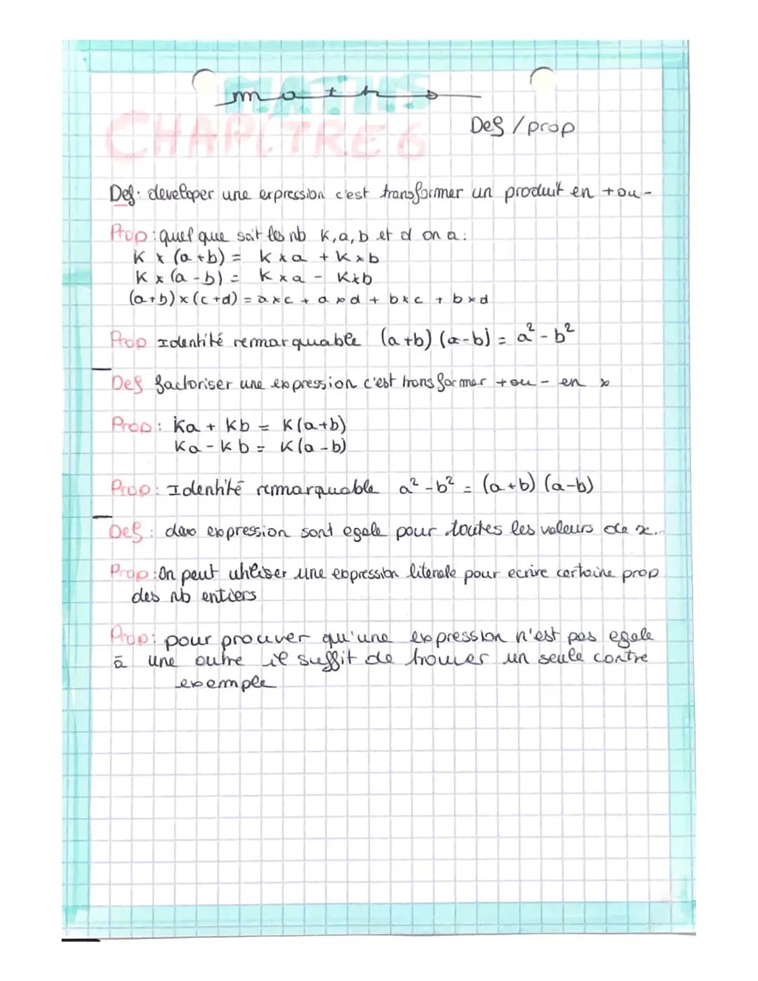 wo ont to
Mise
Cmaths
Arithmetique
Des: a multiple de d = a = bxk
bdiviseur de a
Is multiple de 5 et de 3
Set 3 diviseur de Is
-Definition