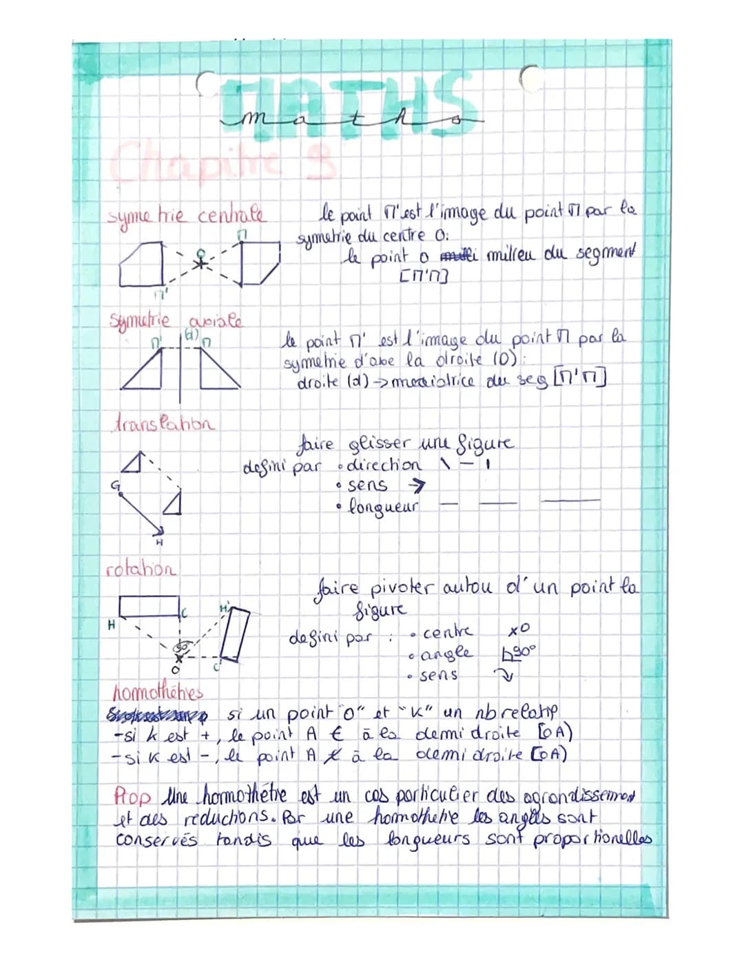 wo ont to
Mise
Cmaths
Arithmetique
Des: a multiple de d = a = bxk
bdiviseur de a
Is multiple de 5 et de 3
Set 3 diviseur de Is
-Definition