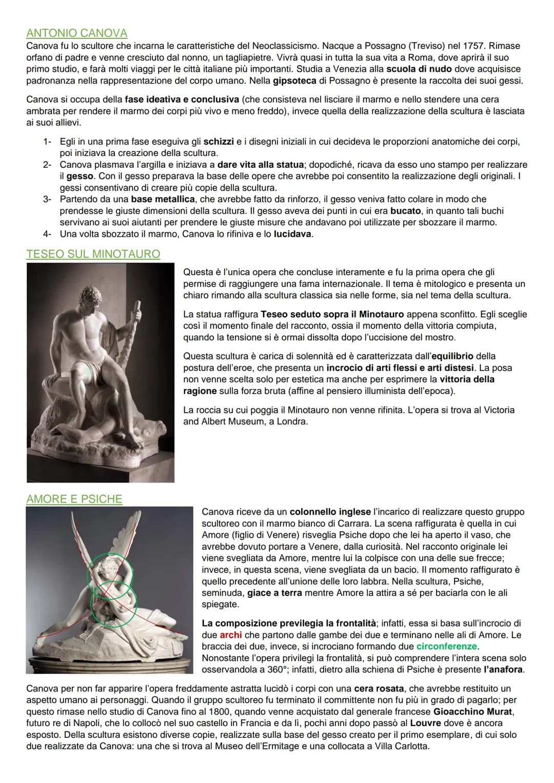 # IL NEOCLASSICISMO
II Neoclassicismo si sviluppa dalla seconda metà del Settecento fino alla prima metà dell'Ottocento. La sua nascita è
st