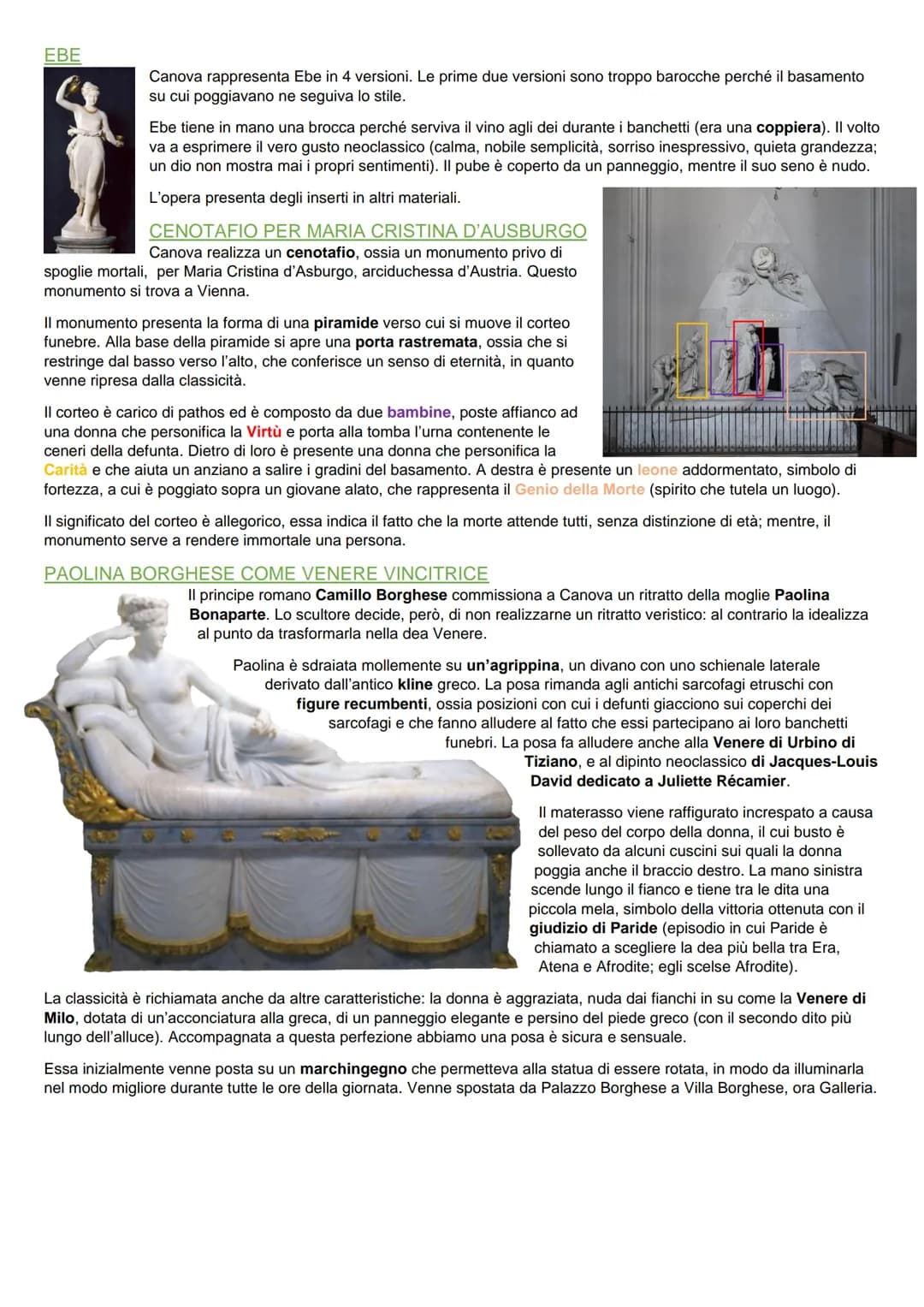 # IL NEOCLASSICISMO
II Neoclassicismo si sviluppa dalla seconda metà del Settecento fino alla prima metà dell'Ottocento. La sua nascita è
st