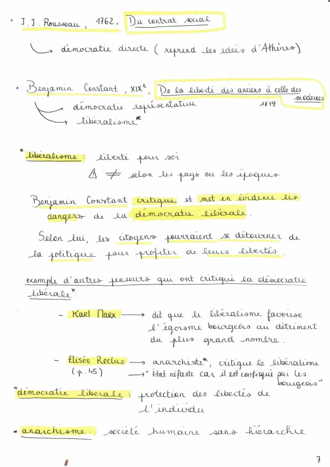 # THEME 1. COMPRENDRE UN REGIME POLITIQUE: LA DEMOCRATIE.
Introduction: la démocratie, les démocraties: quelles caractéristiques aujourd'hu