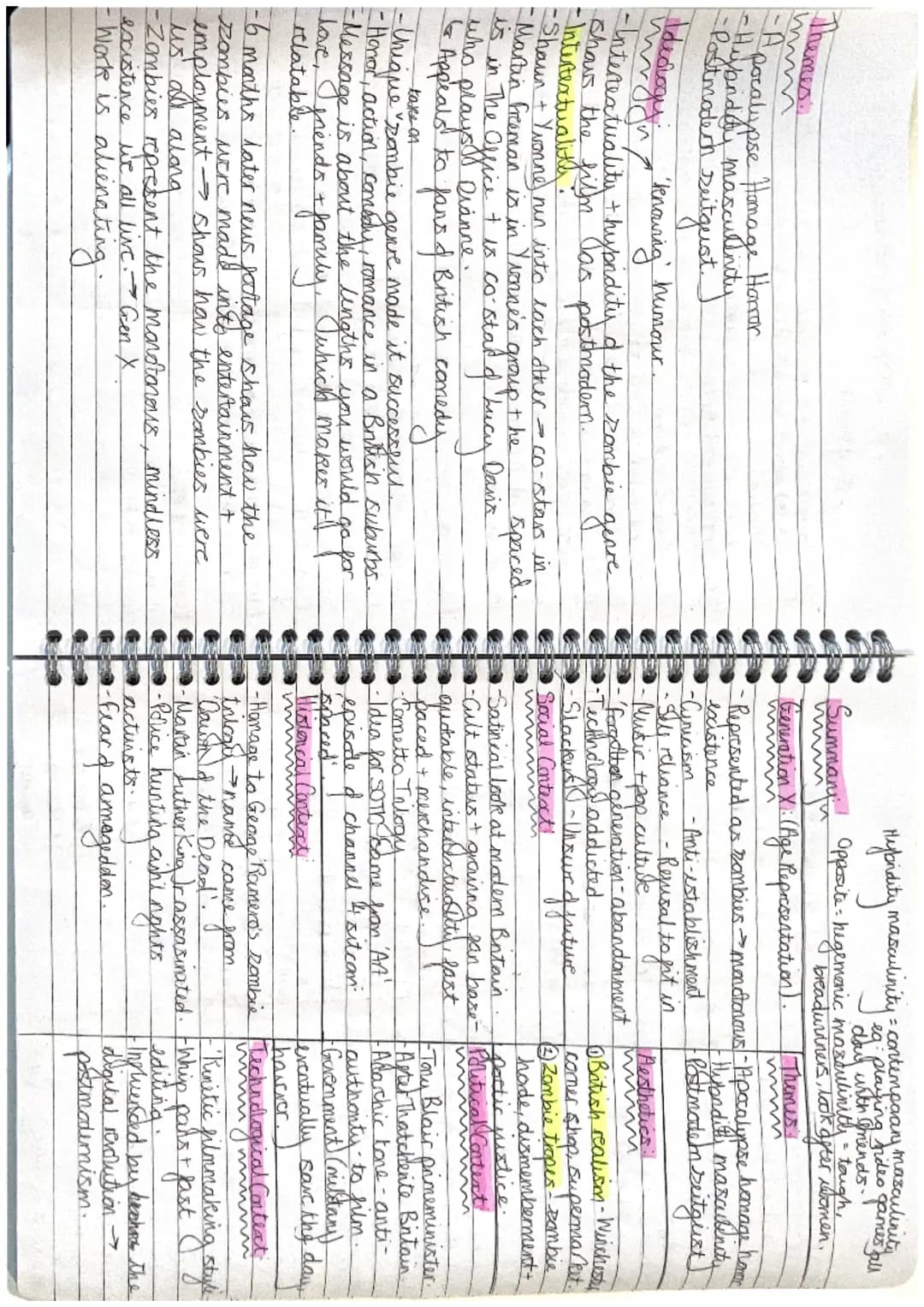 Encam
wm
-Film form
-Representations + aesthetics
-Social, cultural, political, historical + institutional/t
I production contexts.
Narative