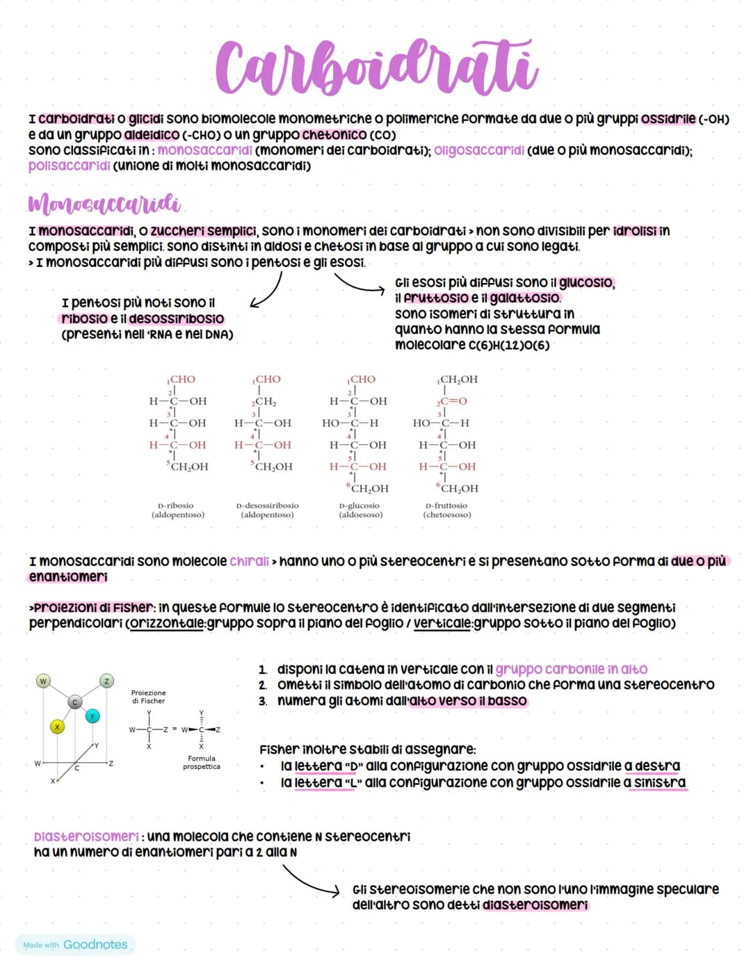 # Carboidrati
I carboidrati o glicidi sono biomolecole monometriche o polimeriche formate da due o più gruppi ossidrile (-он)
e da un grupp
