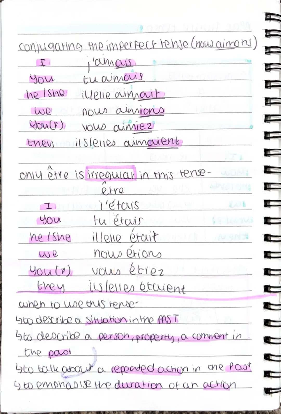Tenses
Present tense
| Coniugaling: | -er verbs | type 1 -ir verbs | type 2 -ir verbs | -re venas |
|---|---|---|---|---|
| I | -e | -is | -