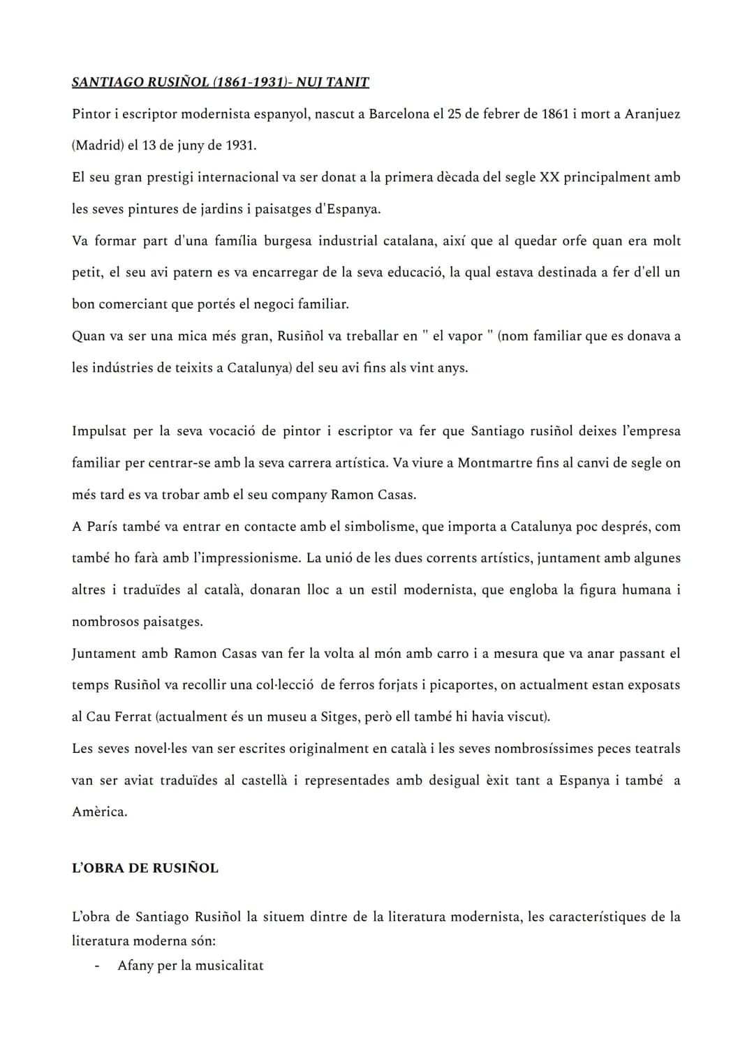 - CONTEXT HISTÒRIC
LA RENAIXENÇA
Moviment cultural que té com a objectiu la recuperació dels signes d'identitat de Catalunya,
aquests sign