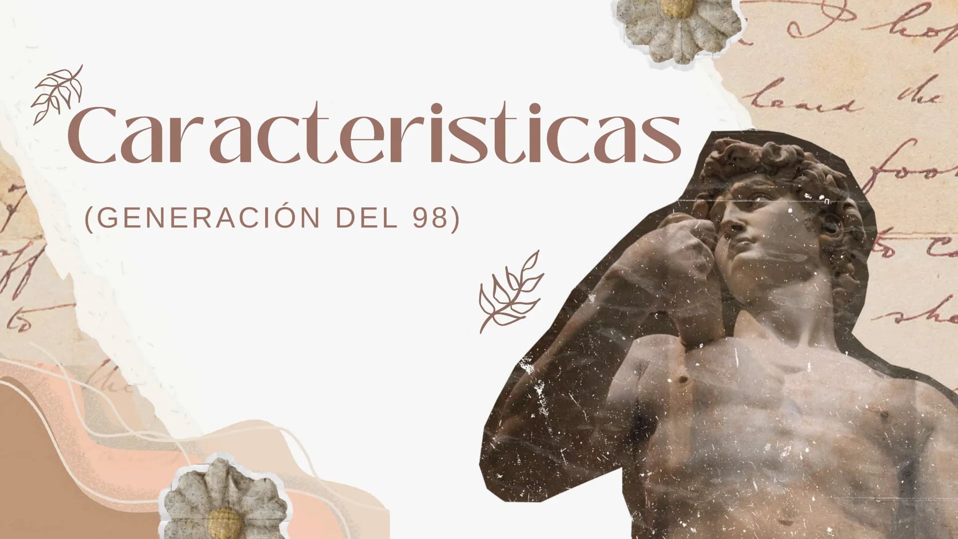 # Caracteristicas
(GENERACIÓN DEL 98) # Características formales
RUPTURA CON LOS
MODELOS
ANTERIORES
X
XL 1 7
BUSQUEDA DE LA
BELLEZA ESTÉ