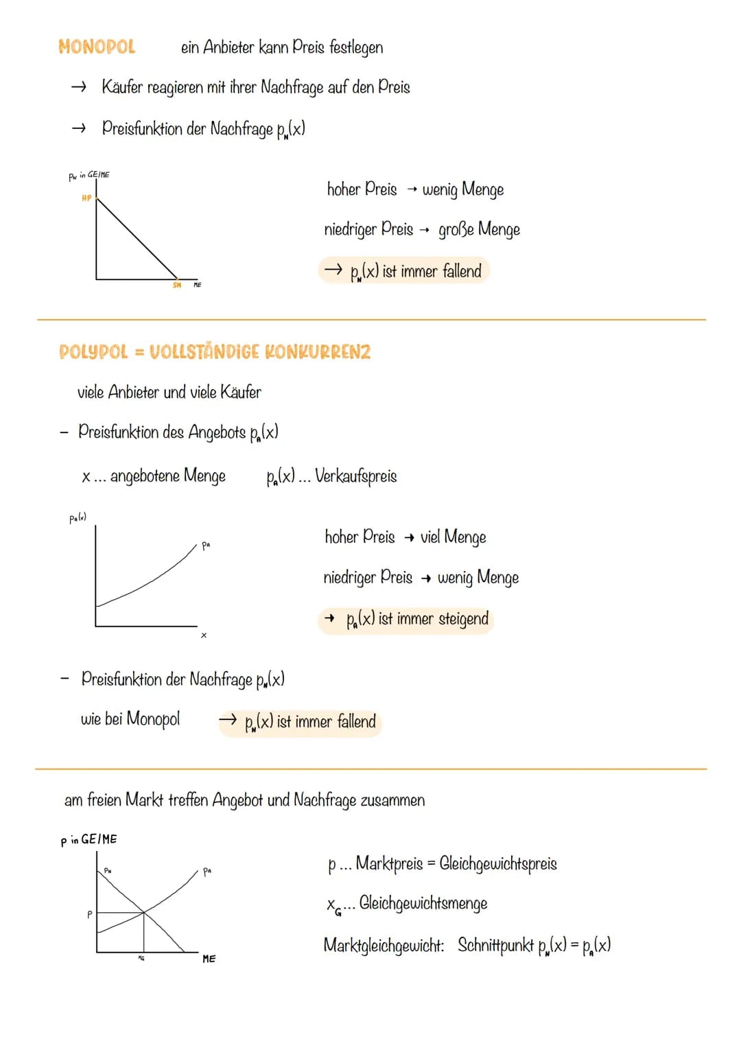 # KOSTEN UND PREISTHEORIE
Kostenfunktion K(x) (=Gesamtkostenfunktion)
$K(x) = Ku(x) + Kf(x)$
x... produzierte Menge $\rightarrow$ in Stüc