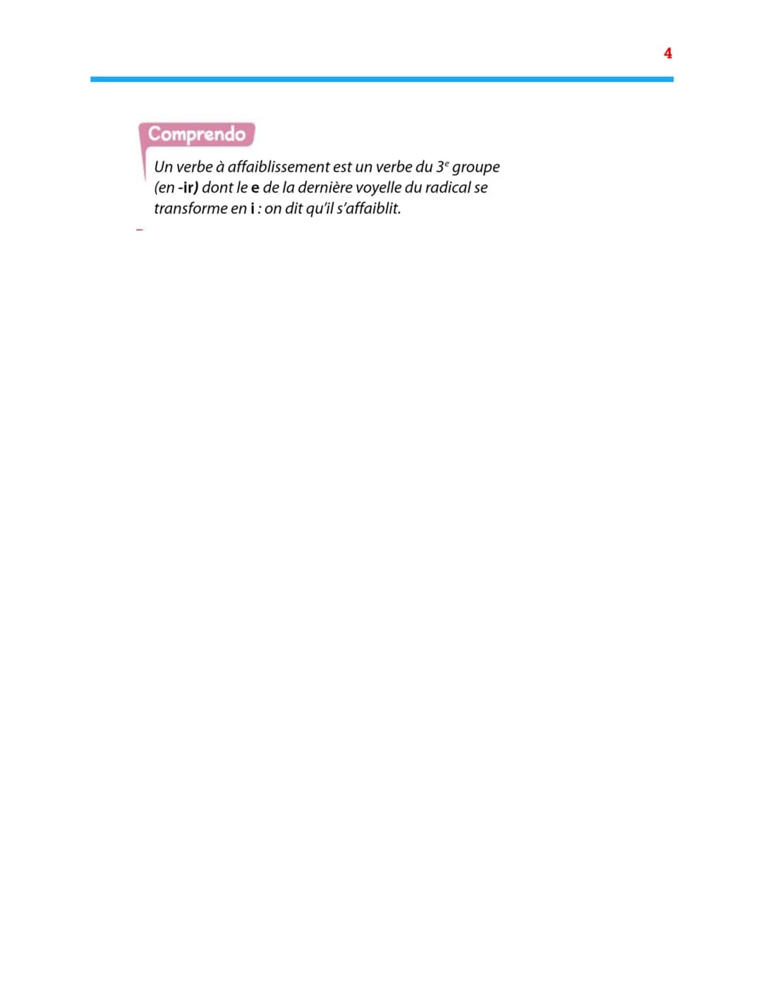 Espagnol :
Présent progressif
L'expression de l'habitude
Les verbes à tournure
affective
Les verbes à diphtongue et
affaiblissement Présent