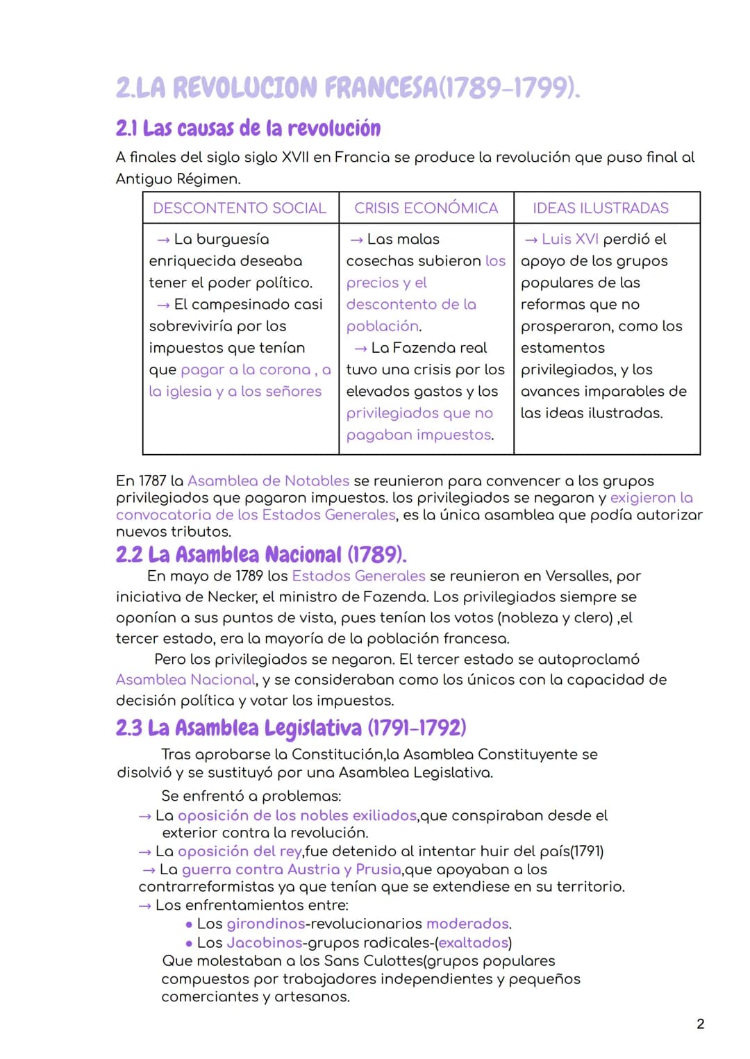 # La era de las revoluciones
1.LA CRISIS DEL ANTIGUO REGUIMEN.
A finales del siglo XVIII el Antiguo Régimen comenzó a caerse.
El cambio em