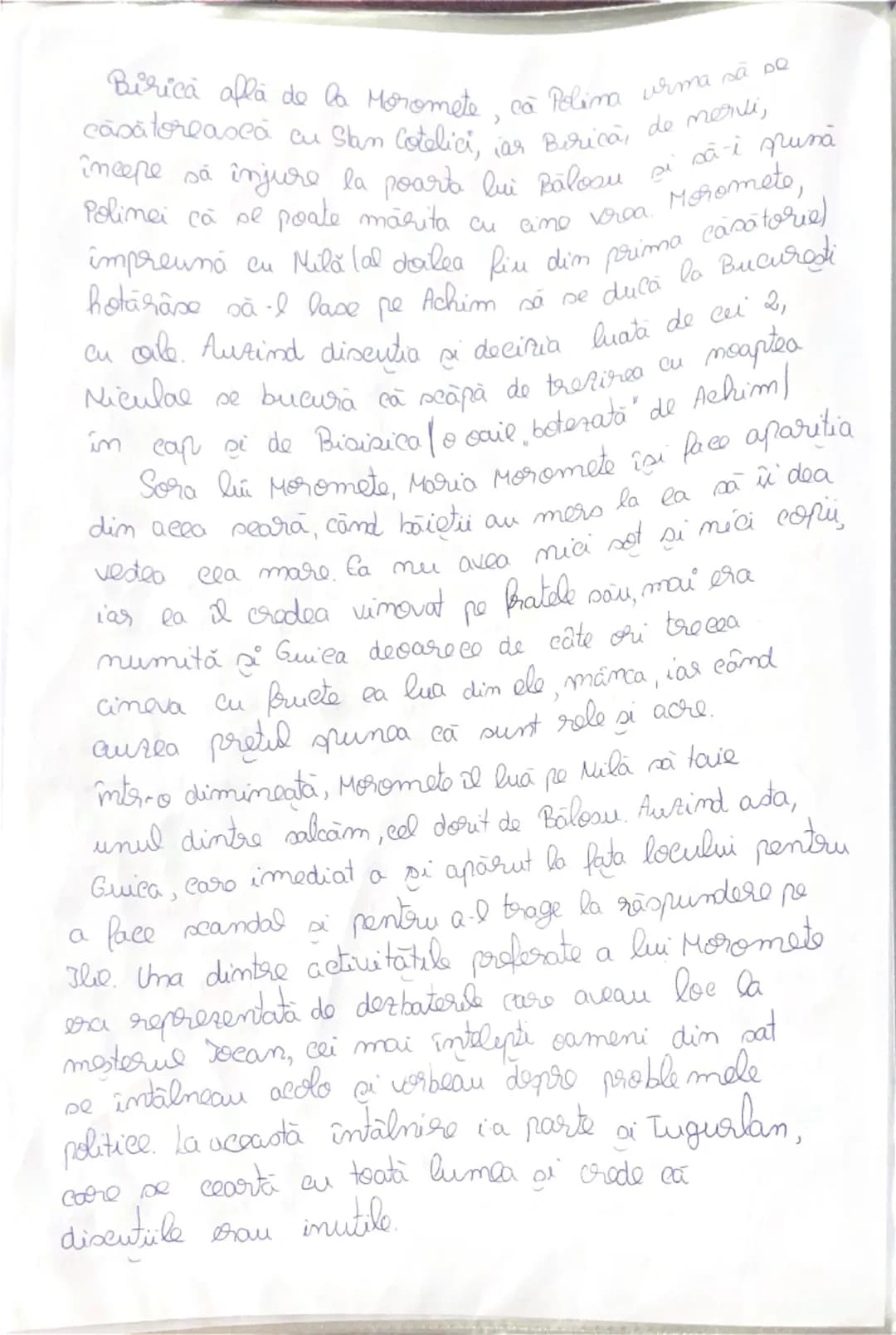 --- OCR Start ---
Morometii~
PARTEA 1.
VOLUM: 1
Actiunea romanului începe la începutul verii,
in satul Silistea-Gumesti, çand familia Morome