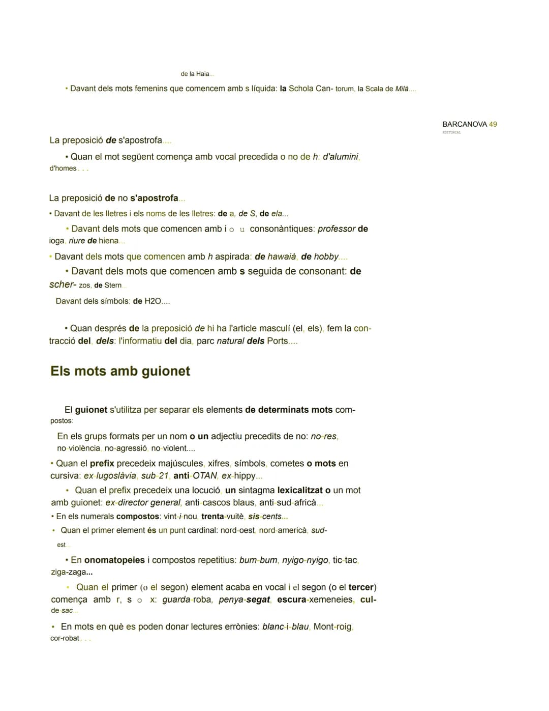 # Ortografia: normes bàsiques
Tot seguit trobaràs informació que val la pena recordar per escriure cor- rectament i
per resoldre les activi