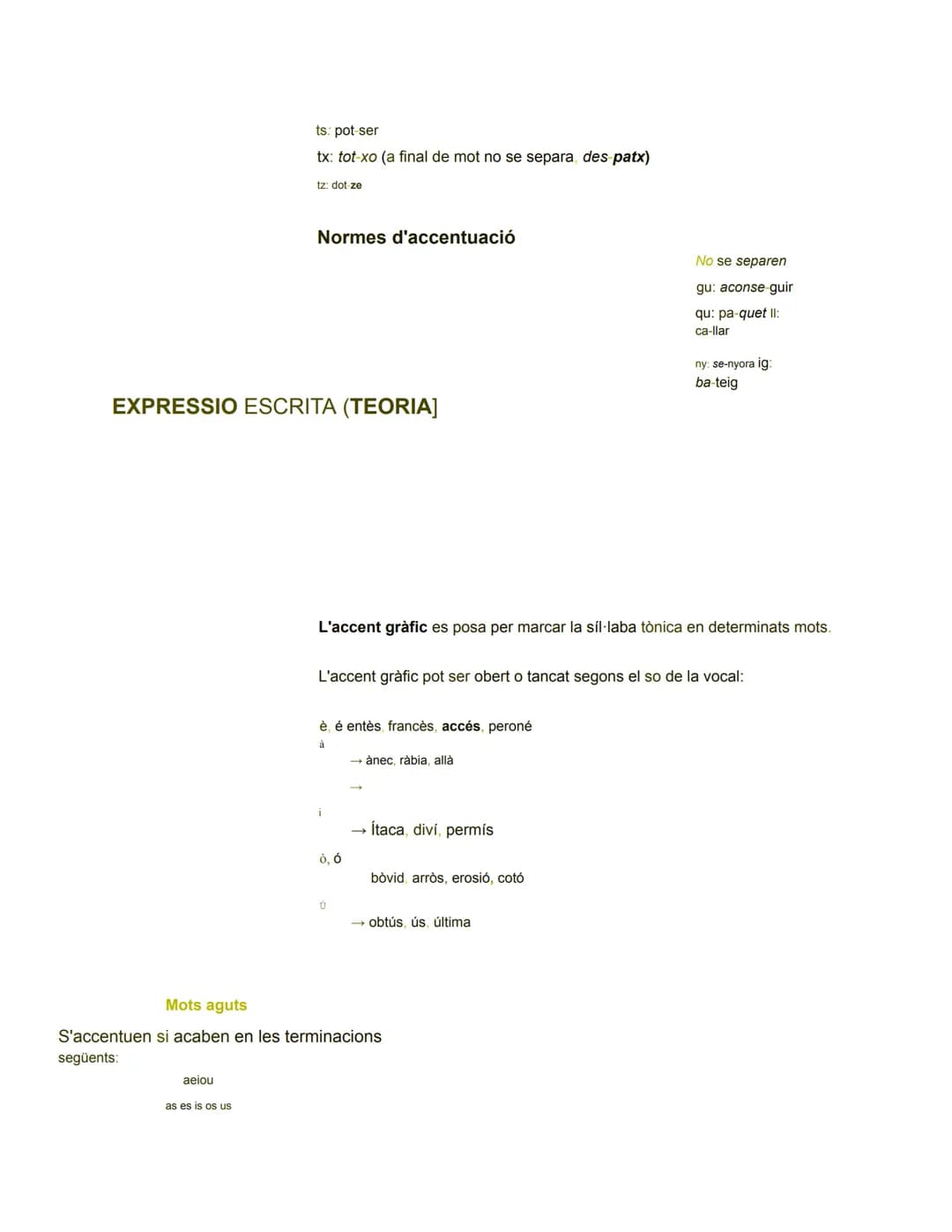 # Ortografia: normes bàsiques
Tot seguit trobaràs informació que val la pena recordar per escriure cor- rectament i
per resoldre les activi